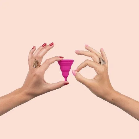 menstrual cup coaster
